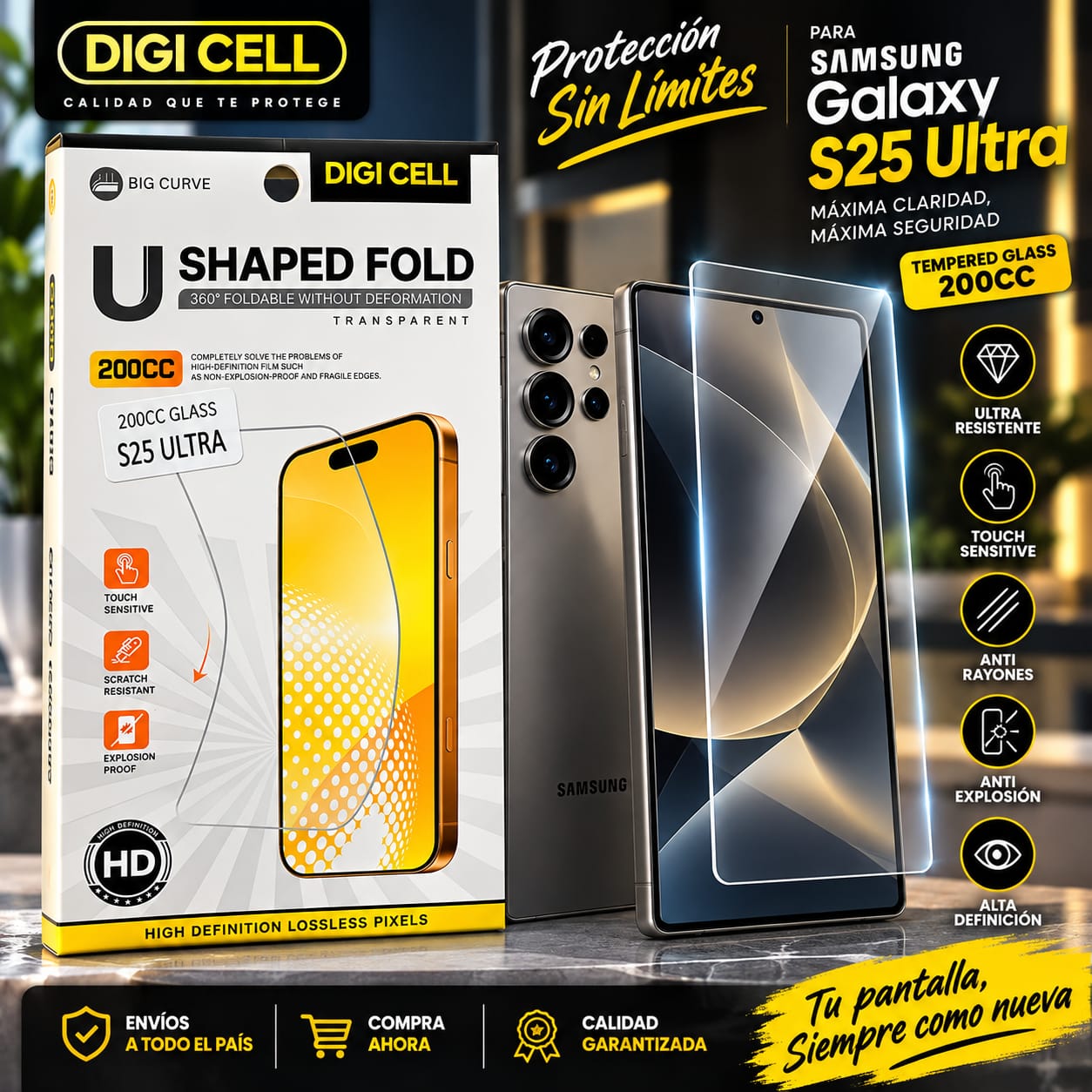 Glass 200cc Samsung Galaxy S25 Ultra